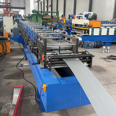 Steel Profile Fast Change Casstte C U Purlin Roll Forming Machine Two Functions 