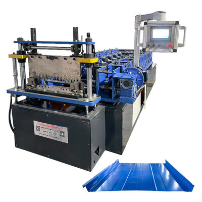 Costura derecha auto Kr24 portátil de la cerradura del uno mismo del perfil de acero que hace el rollo que forma la máquina