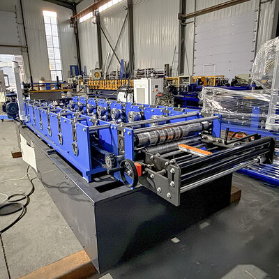 Costura derecha auto Kr24 portátil de la cerradura del uno mismo del perfil de acero que hace el rollo que forma la máquina