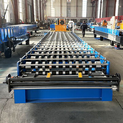 Materiales de construcción Máquina perfiladora de tejas esmaltadas Mónaco de 0,35-0,6 mm