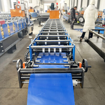 Profil de acero galvanizado Control PLC Cortado hidráulico
