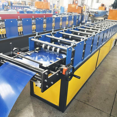 Profil de acero galvanizado Control PLC Cortado hidráulico