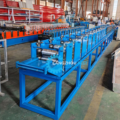 Máquina de moldeado de rodillos de acero galvanizado de control PLC de forma cuadrada