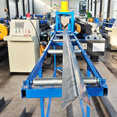 rollo galvanizado grueso de la forma de L de 6m m que forma la caja de engranajes de la máquina