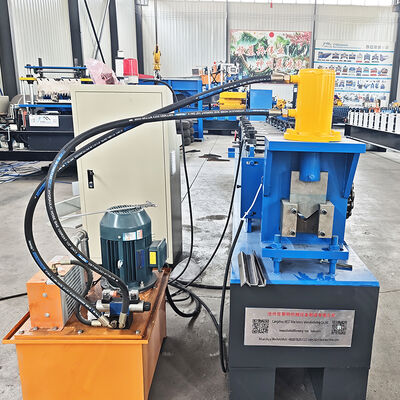 Automática de acero negro 20x50 ángulo de acero haciendo máquina de formación de rodillos