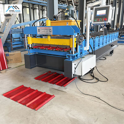Máquina formadora de rollos de láminas para techos de perfil de acero IT4 840 popular de Zambia