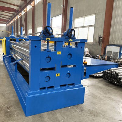 Material delgado de acero galvanizado 0.12mm Barril de cubierta corrugada de lámina de rodillo de moldeado de máquina