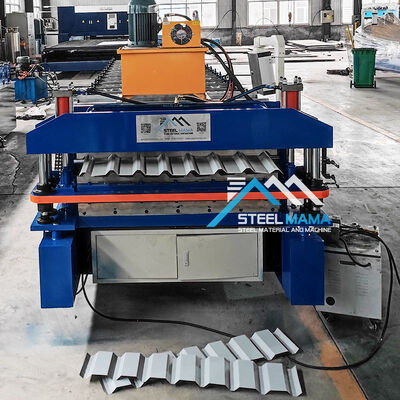 Máquina formadora de baldosas onduladas y esmaltadas de doble capa