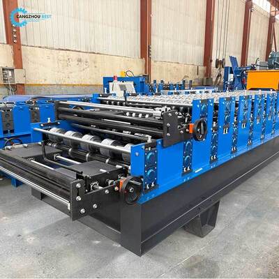 Máquina Formadora de Rollos para Techos de Chapa Trapezoidal IBR de Doble Capa 840 y 836