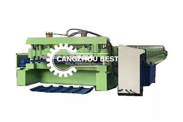 Máquina de moldeado de láminas de techo de acero corrugado de perfil de color