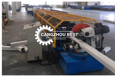 Máquina de moldeado de tubos cuadrados de aluminio 10 m/min Roudn forma hacia abajo
