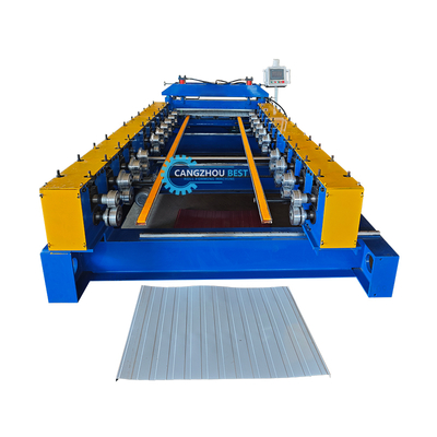 Precio de la máquina de láminas para techos de vano corto IBR Strip, máquina para techos totalmente automática