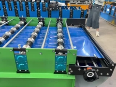 Máquina de fabricación de perfiles de acero de color de alta velocidad con panel de panel de techo