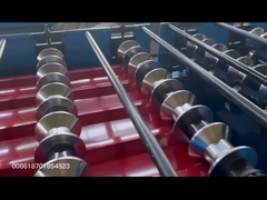 Máquina de moldeado de láminas de techo compacto con velocidad de moldeado de 8-15 m/min y corte hidráulico