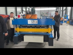 México Sistema de control PLC de una sola capa Máquina de moldeado de láminas para techos