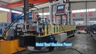 máquina de techo autoblocante