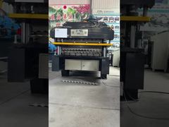 máquina de techo de dos capas